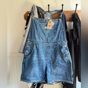 Levi's Shortalls Short Overalls Denim Jean